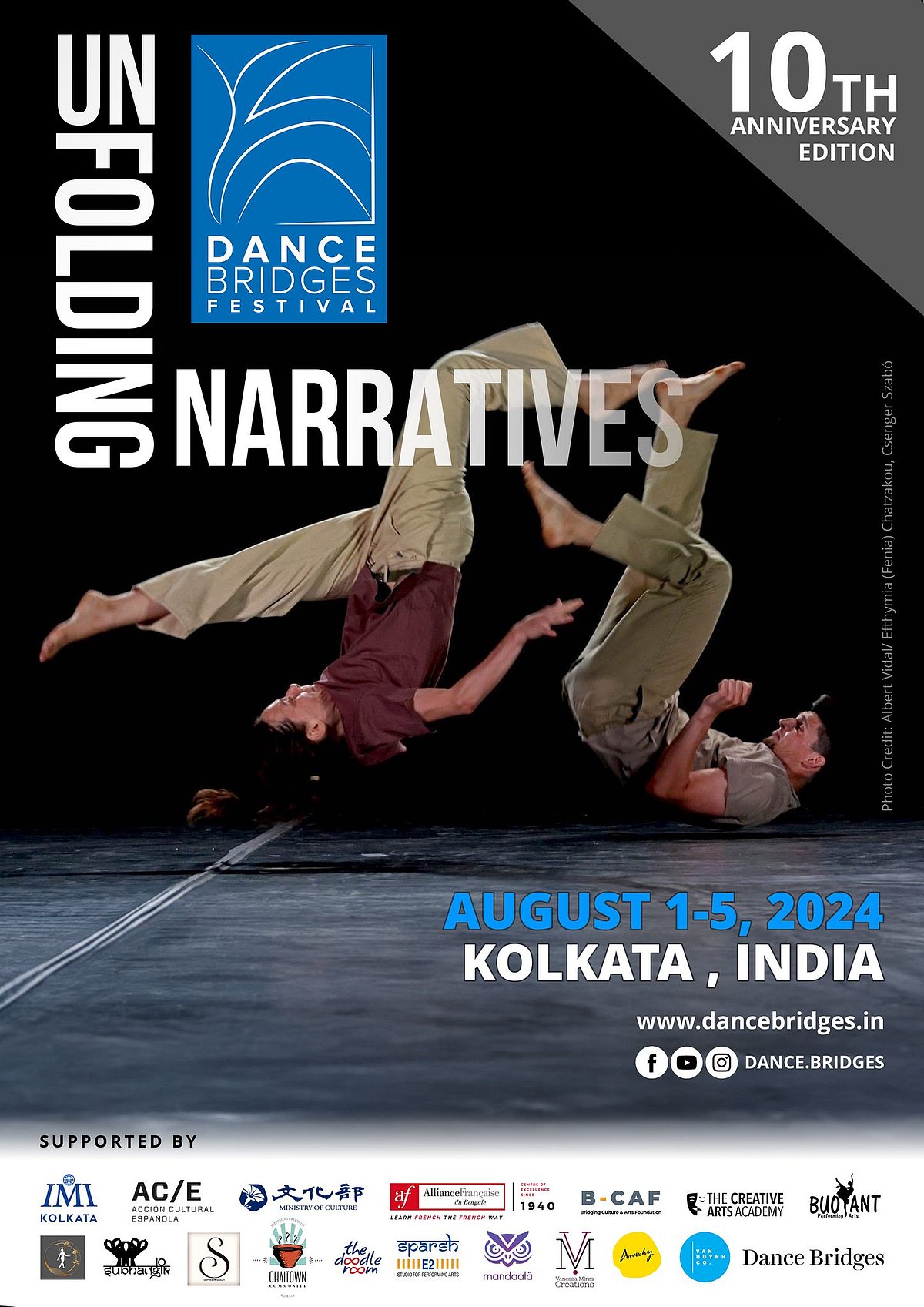 Dance Bridges Festival is an international dance biennial celebrating a diverse range of contemporary dance